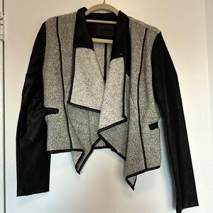 BlankNYC Leather / Sweater Jacket